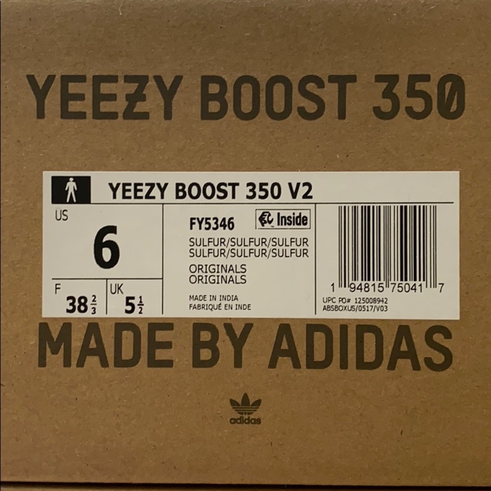 Yeezy Boost 350 V2 Sulfur Release Date 05/09/2020